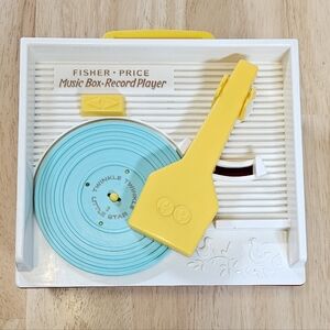 Music Box Record Player Fisher Price Toy
